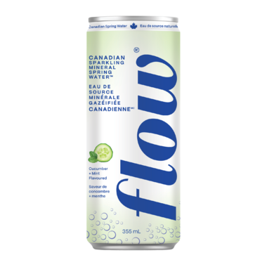 Flow Eau Gazéifiée Concombre Menthe