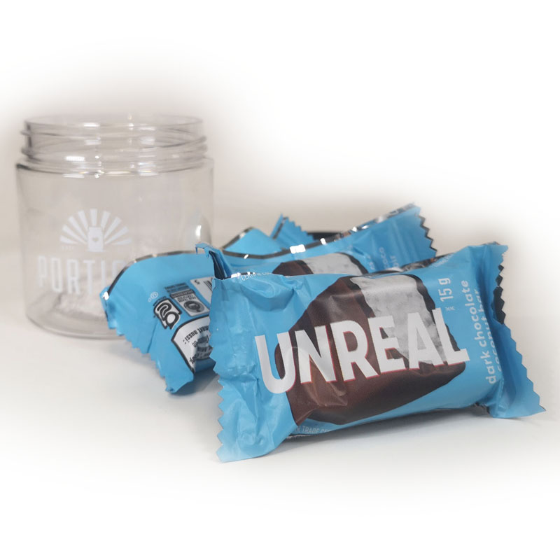 Unreal  Mini-chocolats au chocolat noir et à la noix de coco