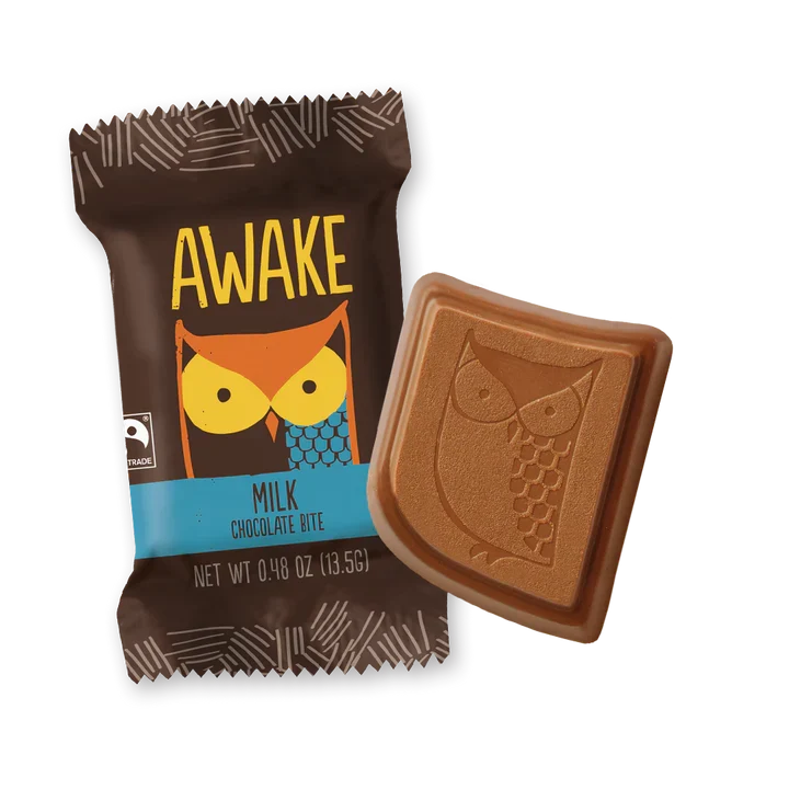 Awake Milk Chocolate with caffeine (3-pack)