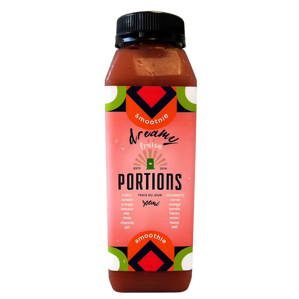 Portions Smoothie Fraise