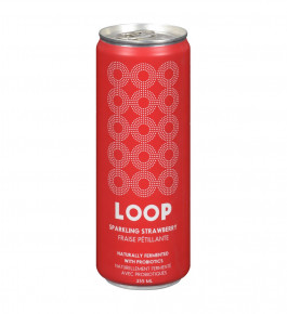 LOOP FRAISE - SODA PROBIOTIQUE (Kombucha )