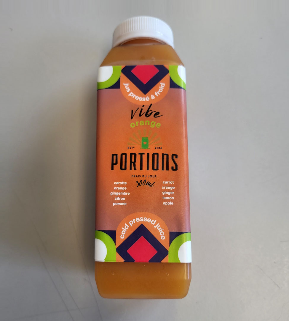 Portions Cold Pressed Juice Orange